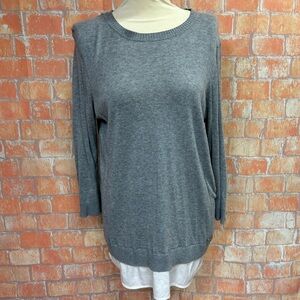 Calvin Klein Layered Look Sweater‎